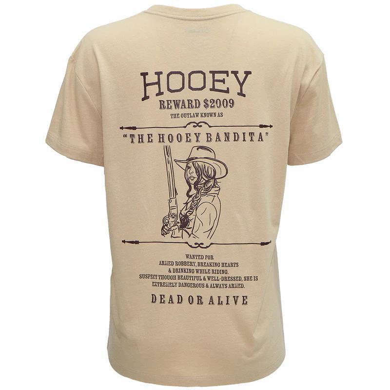 Hooey HT1778TN Women's "Hooey Bandita" T-Shirt