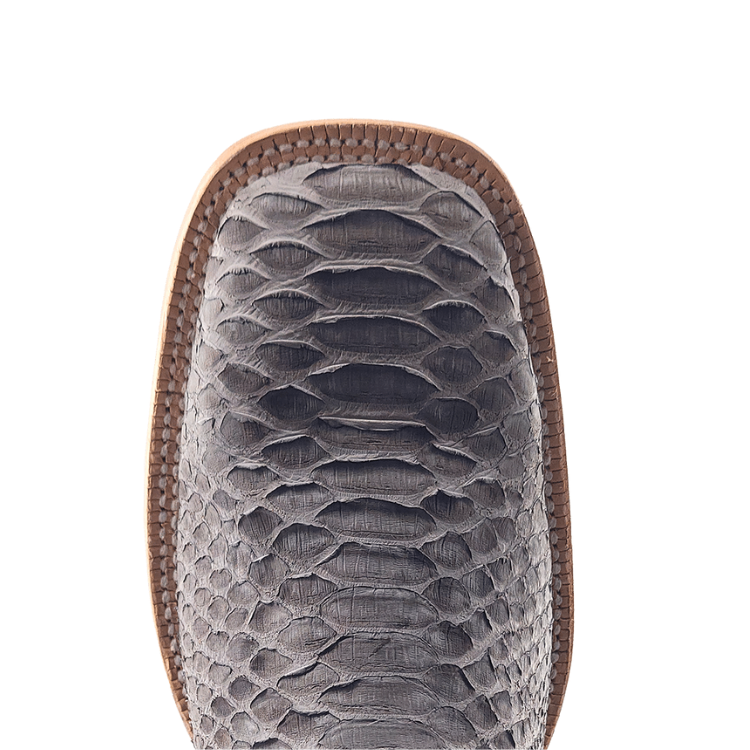 R Watson RW7914-2 Men's Grey Sueded Python