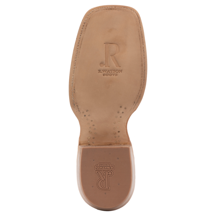 R Watson RW7914-2 Men's Grey Sueded Python