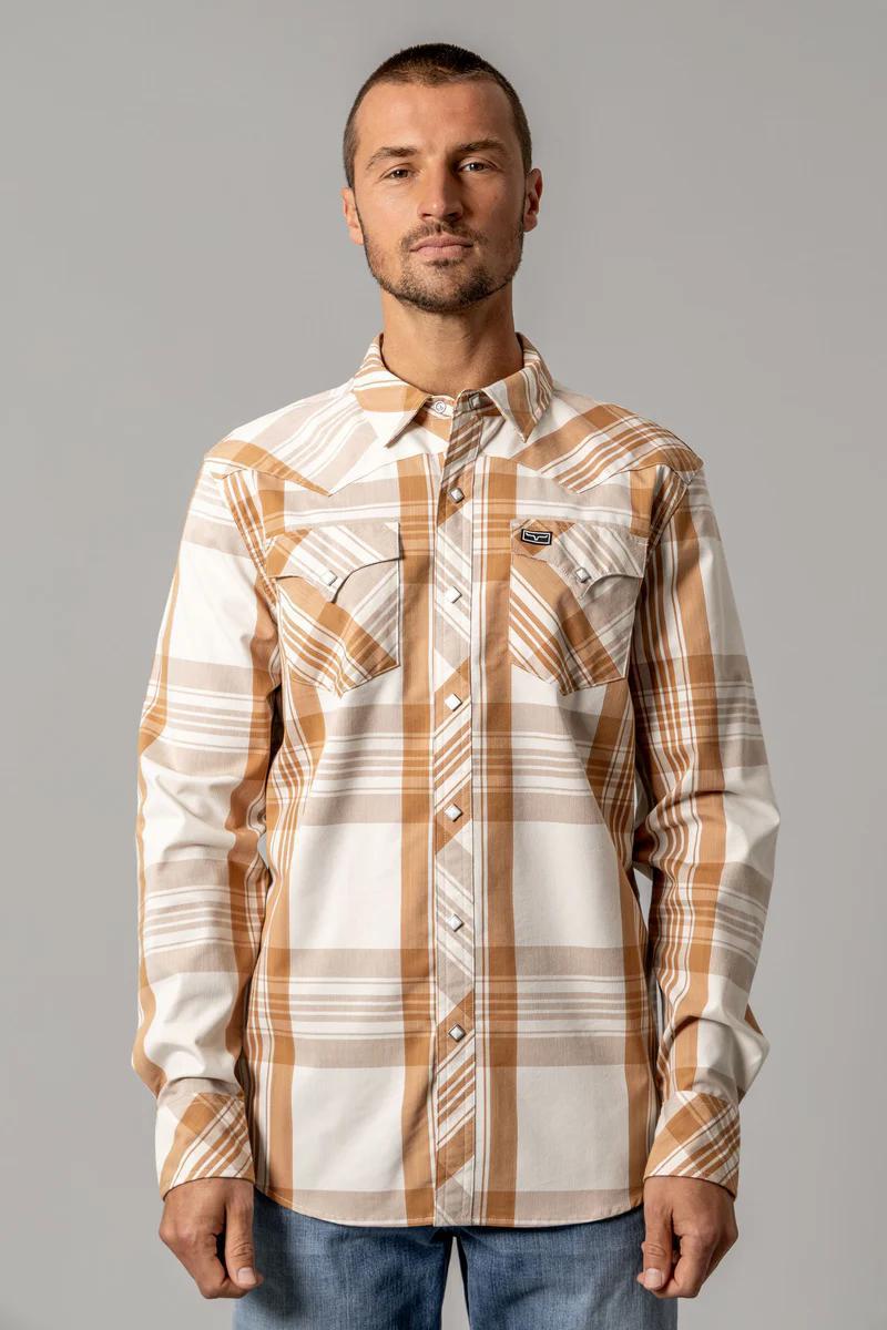 Kimes Ranch Double R Dress Shirt - WW Brown