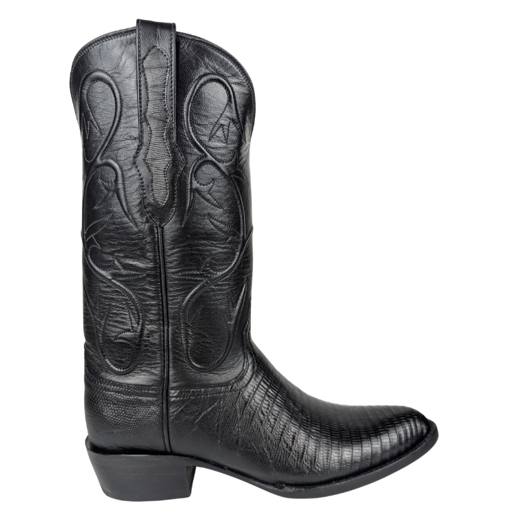 Black Jack BK270-21 Men's Teju Lizard Black
