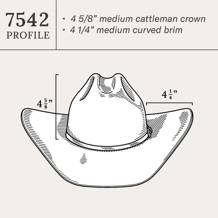 Stetson - USA 250th Skyline - 6X - Black - SFS250-754207