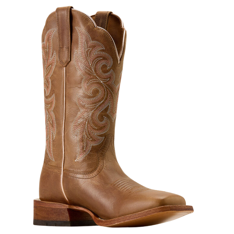 Ariat 10074374  Women's County Lane Wide Square Toe Western Boot