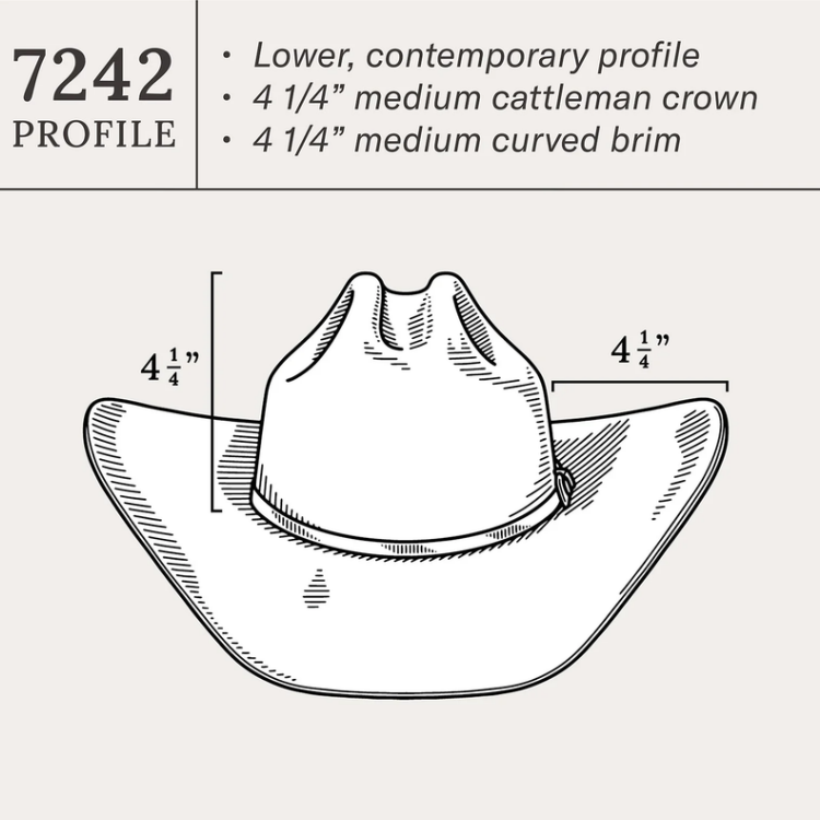 Stetson - Medalist - 5X - Silver Grey - SFMEDL-724288