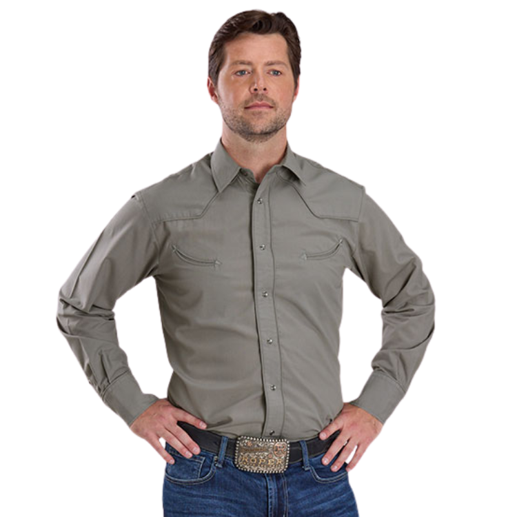 Roper 01-001-0017-0440 Men's Long Sleeve Western Style Shirt