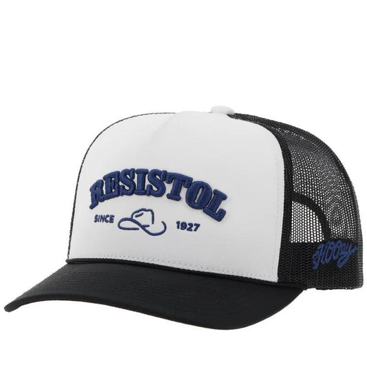 Hooey 2454T-WHBK Resistol Ball Cap