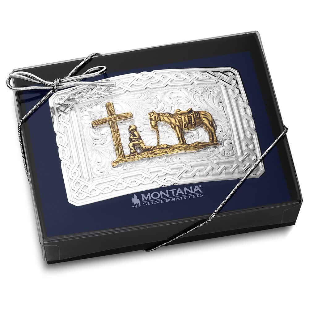 Montana Silversmith 51810-731 Unyielding Grit Belt Buckle