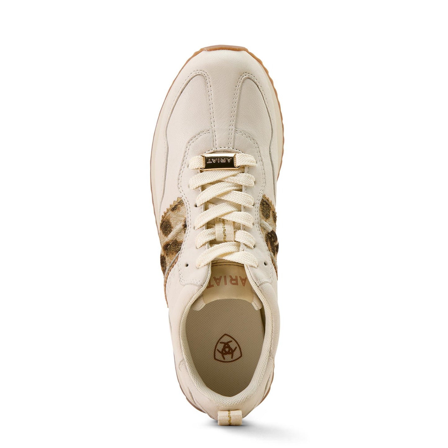 Ariat 10074338 Women's Ranch Runner Shoe Bright Cream