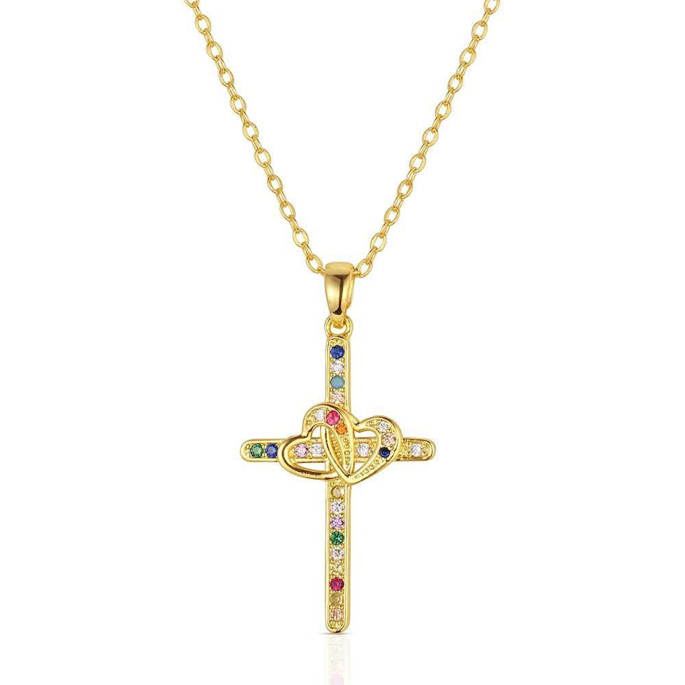 Montana Silversmith NC6475 - Northern Lights Cross Necklace