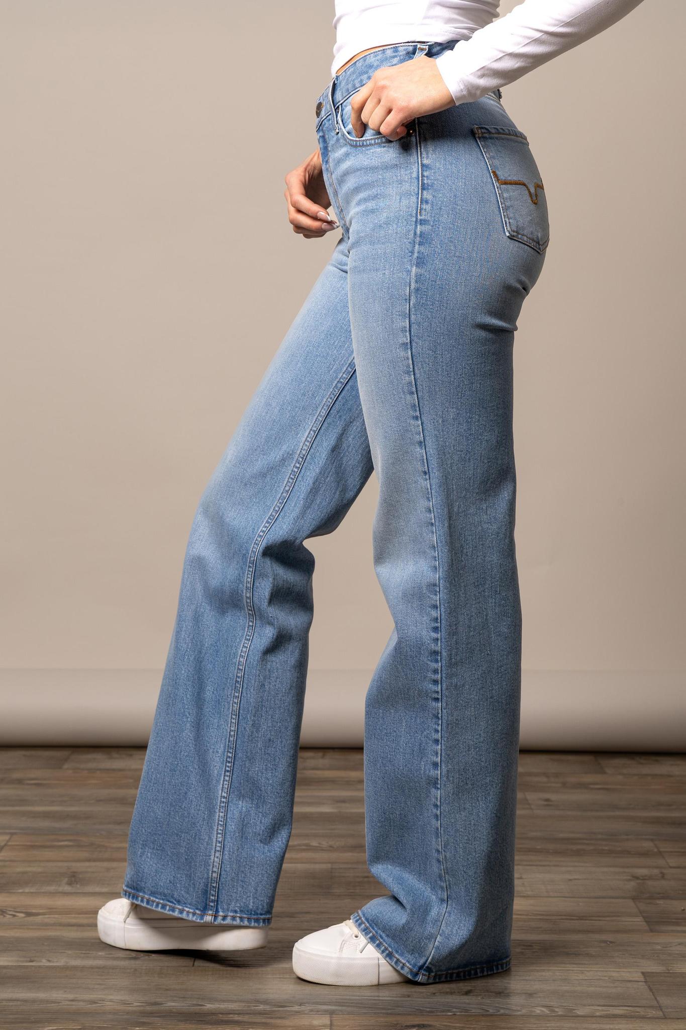 Kimes Ranch - Zoey - Wide Leg - Light Wash