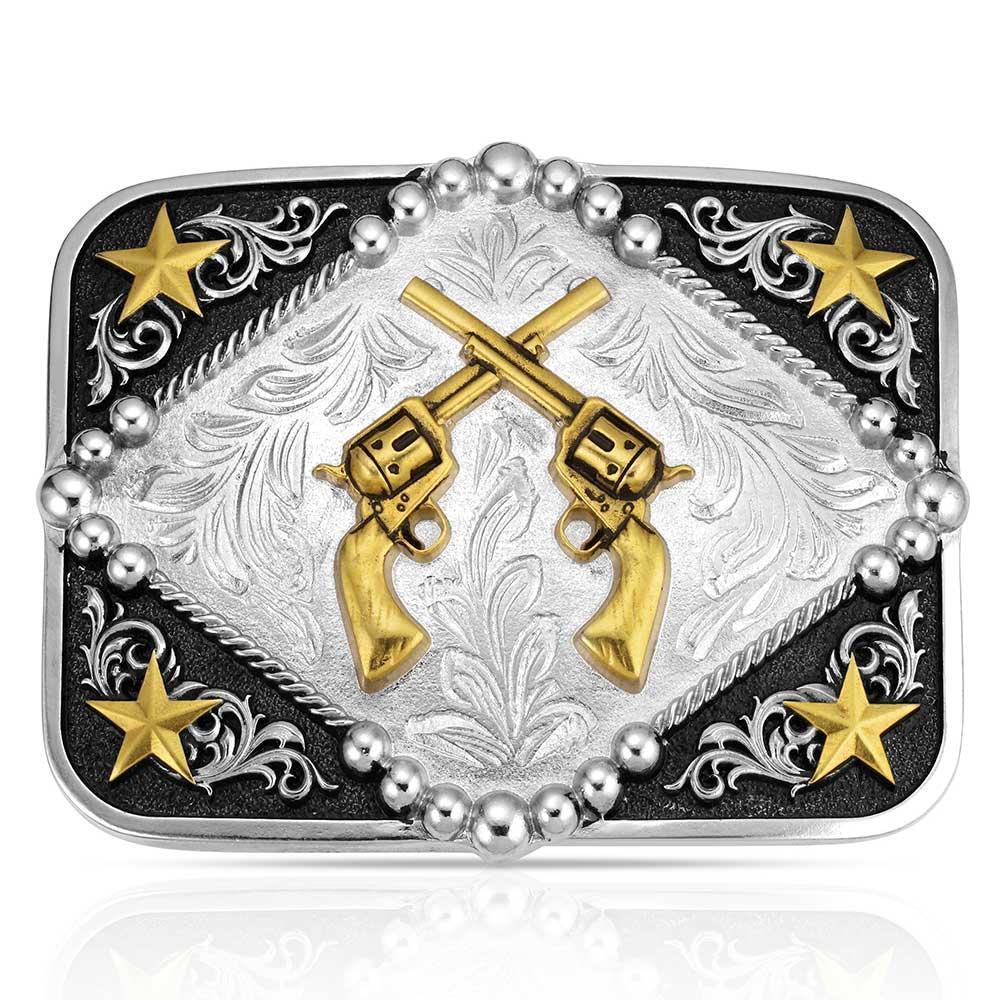 Montana Silversmith A1078P - Six Shooter Buckle