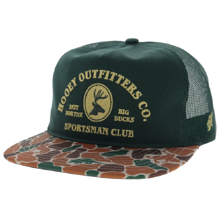 Hooey - 6040T-GR - Sportsman - Green
