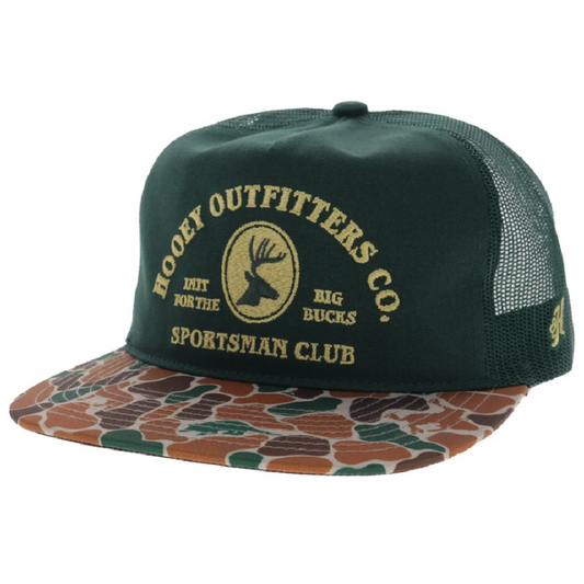 Hooey - 6040T-GR - Sportsman - Green