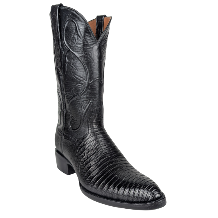 Black Jack BK270-21 Men's Teju Lizard Black