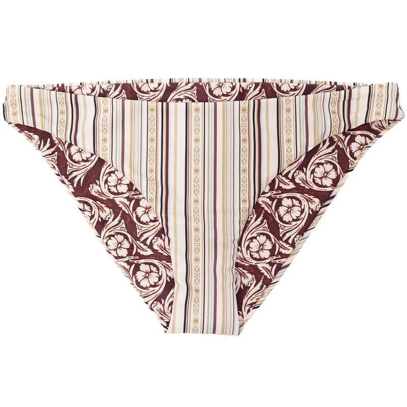 Hooey HSB2601CRST "The Rally" Reversible Swimsuit Bottoms Stripes & Tooled Pattern