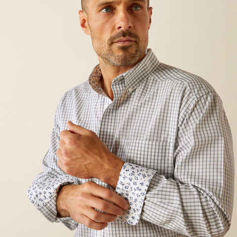 Ariat 10054828 Men's Wrinkle Free Olsen Classic Fit Shirt