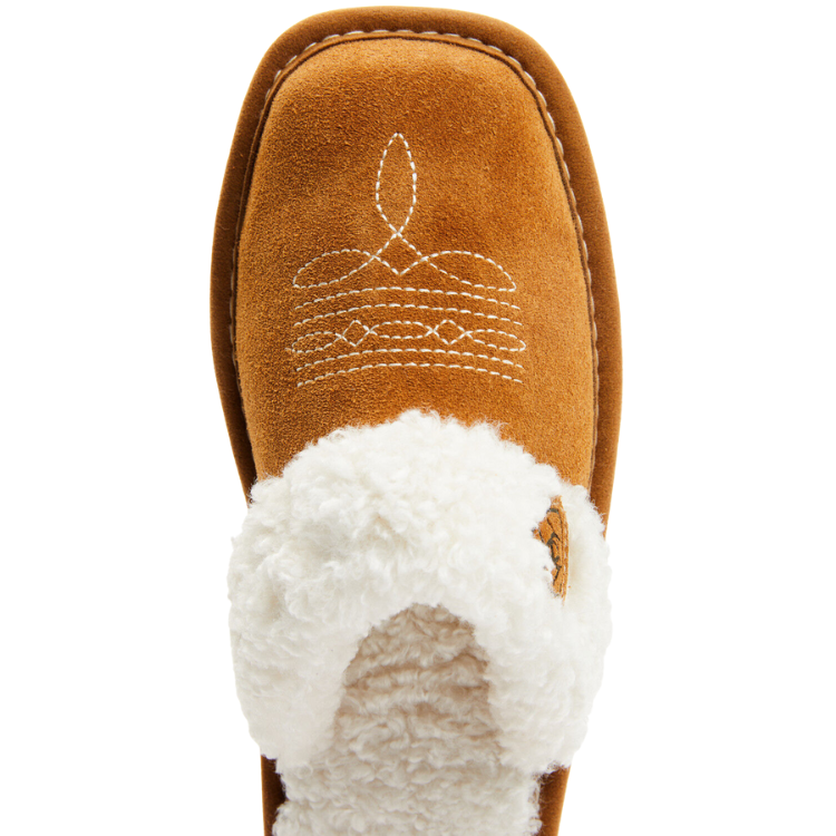 Ariat AR2829-200 Women's Jackie Square Toe Scuff Slipper Chestnut