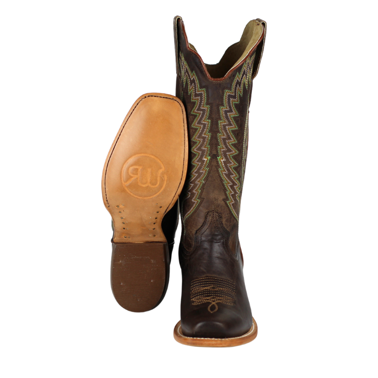 R Watson RW Ranch WRL0001-1 Women's Mad Brown Cowhide/Goat