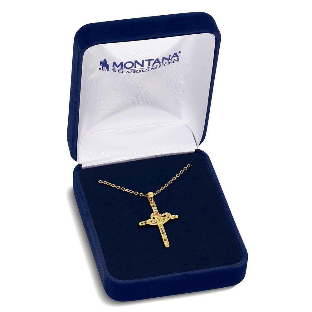 Montana Silversmith NC6475 - Northern Lights Cross Necklace