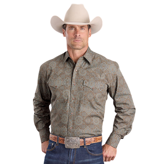 Stetson 11-001-0425-2066 Men's Snap Shirt