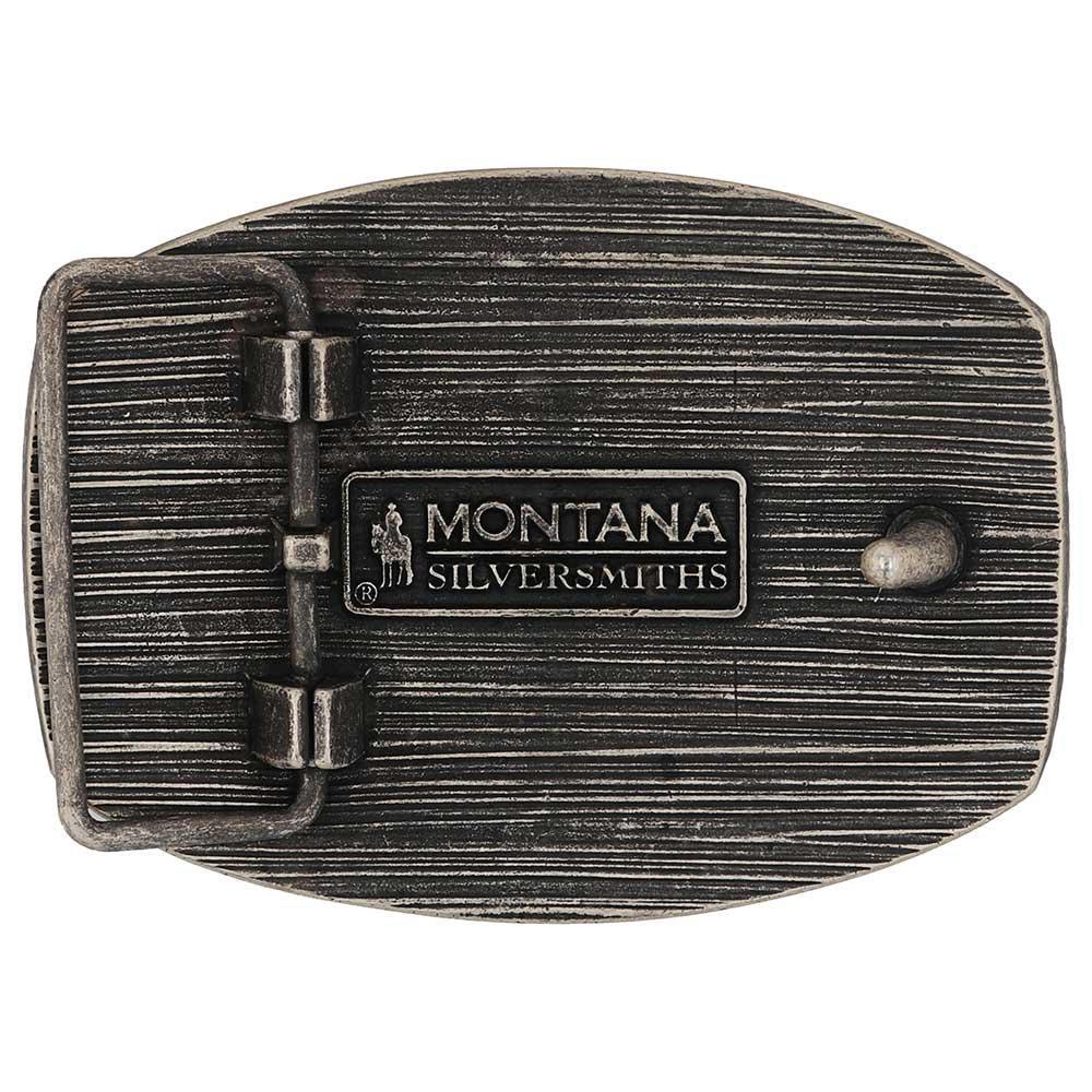 Montana Silversmith A996P Faithful Frontier Attitude Buckle