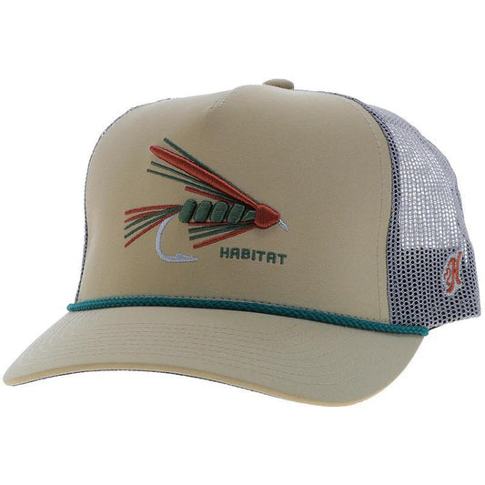 Hooey 6015T-TNGY Fishing Lure Hat