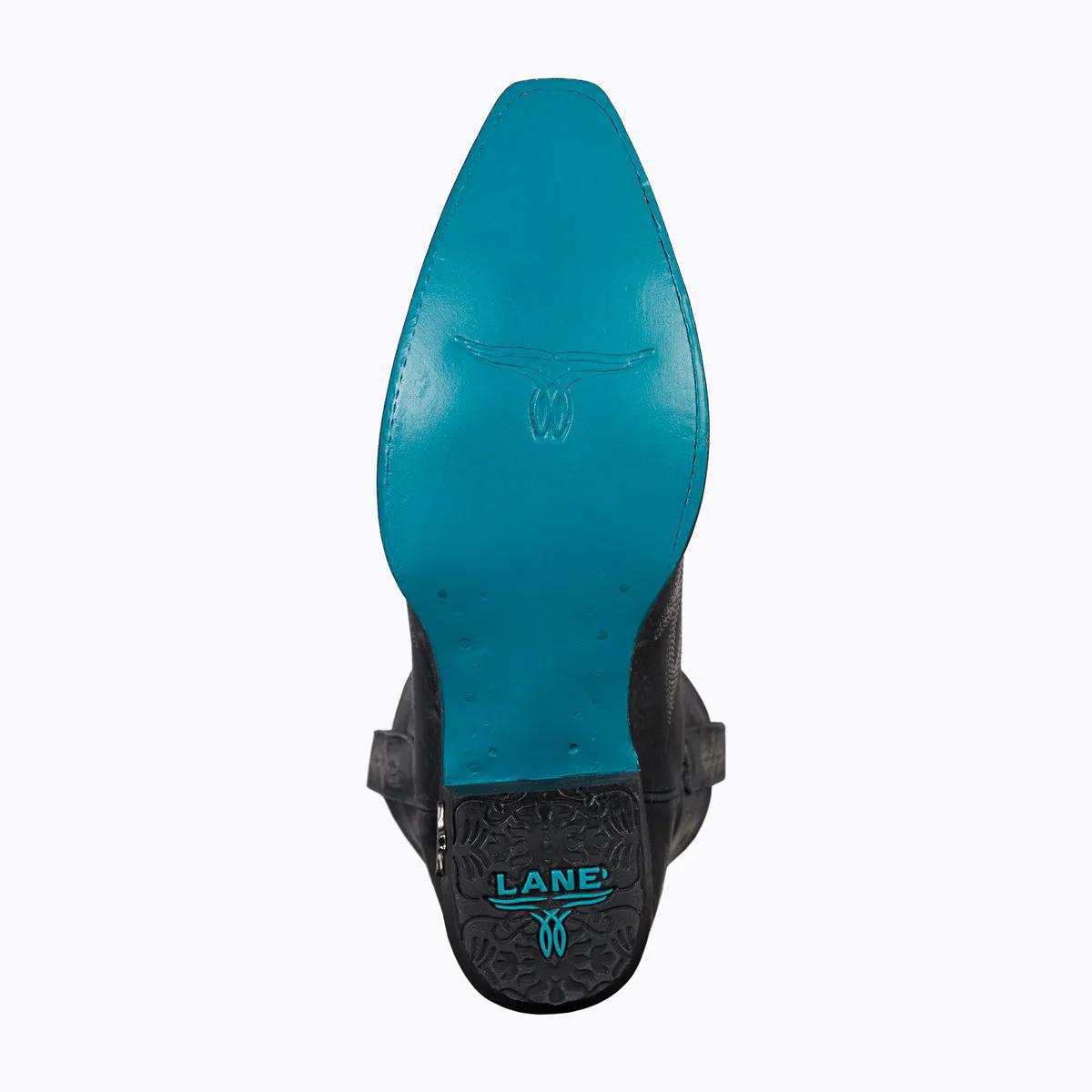 Lane LB0493C Lexington Bootie-Distressed Jet Black