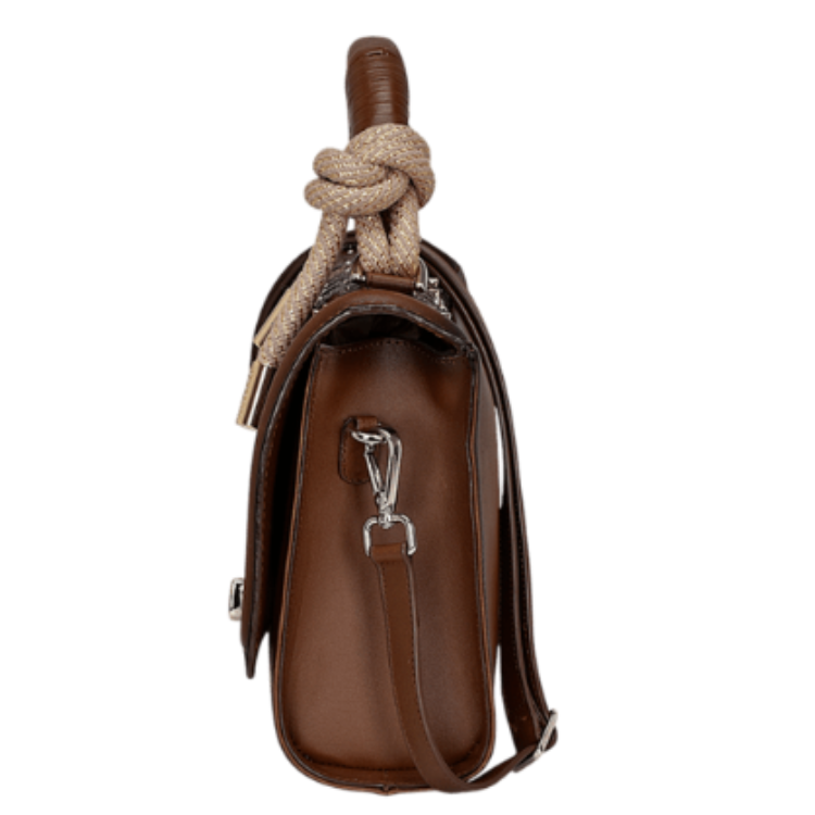 Cuadra DU581 - Crystals - Woven Brown Bag
