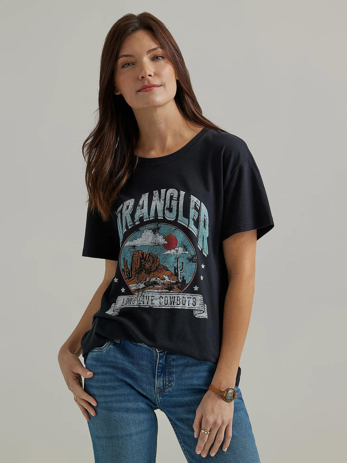 Wrangler Retro® 112344198 Year-Round Short Sleeve T-Shirt - Boyfriend Fit