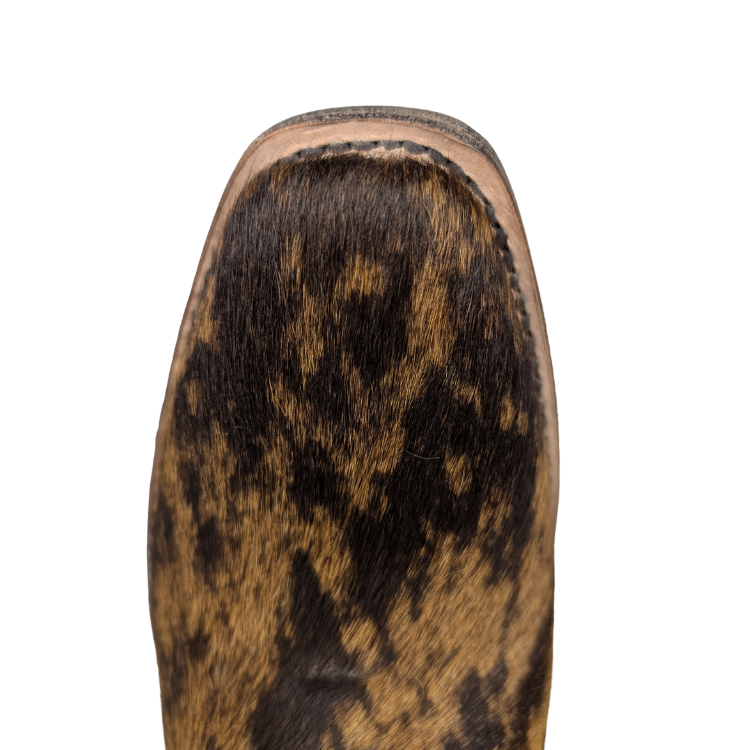 Black Jack BDL7550-V4 Women's Hair on Calf Shortie - Brindle Brown/Black/Tan