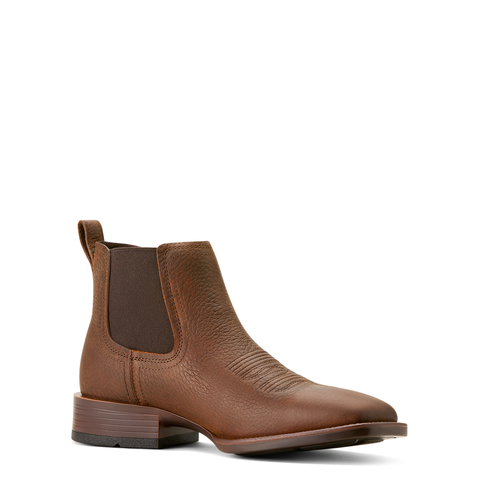 Ariat 10053654 Men's Booker Ultra Western Boot Brown Oiled Rowdy