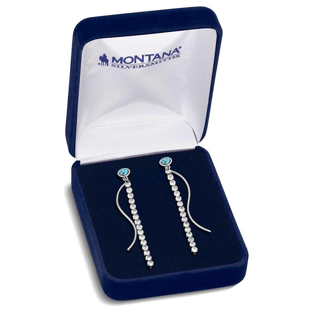 Montana Silversmith ER6484 - Canyon Serenade Turquoise Earrings