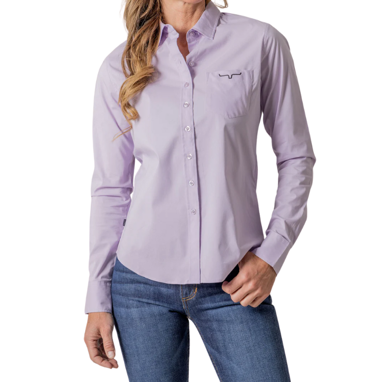 Kimes Ranch KR Team Shirt - Lavender