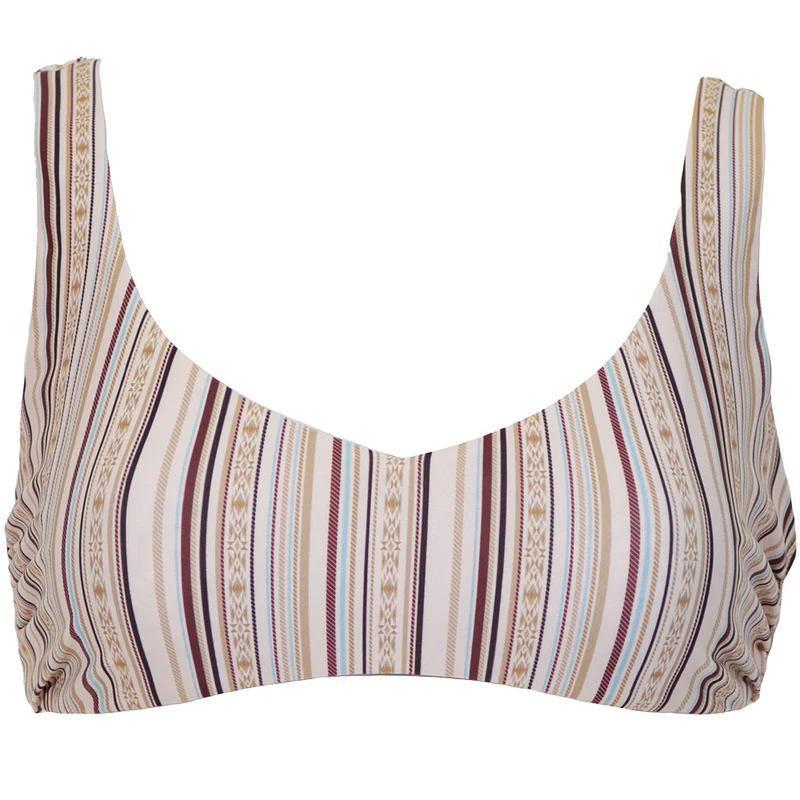 Hooey HST2601CRST "The Rampy" Reversible Swimsuit Stripes & Tooled Pattern