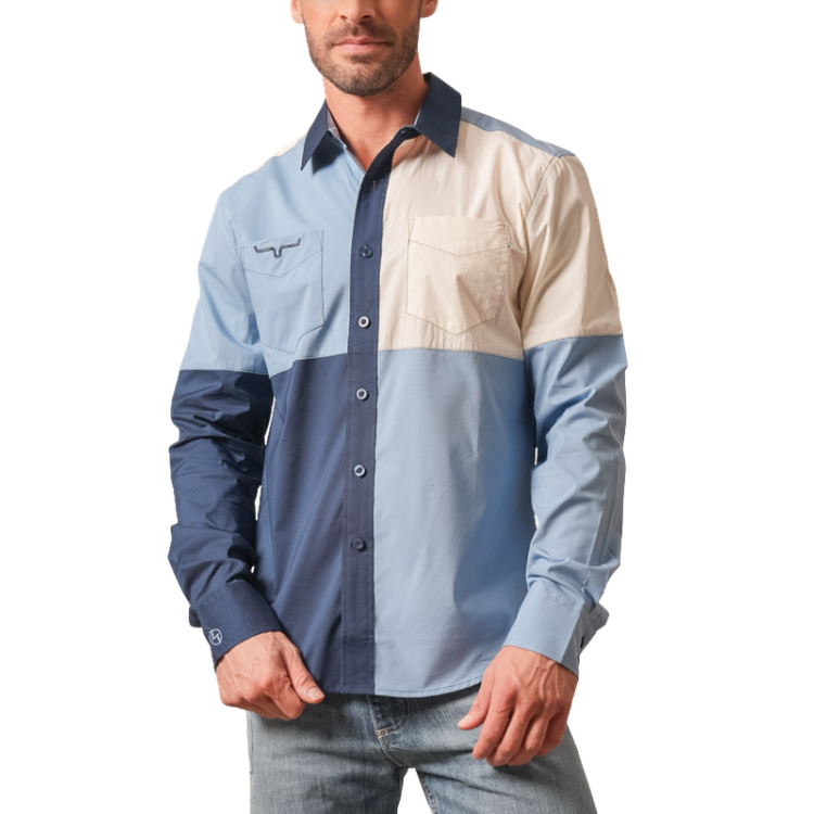 Kimes Ranch Zach Top -  ZT BLOCK PARTY - MDS0000047 - MID BLUE - BL062