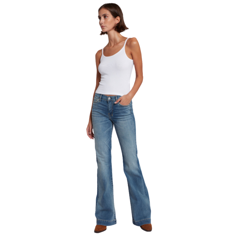 7 For All Mankind - 7U45144A - Dojo - Distressed Authentic Light