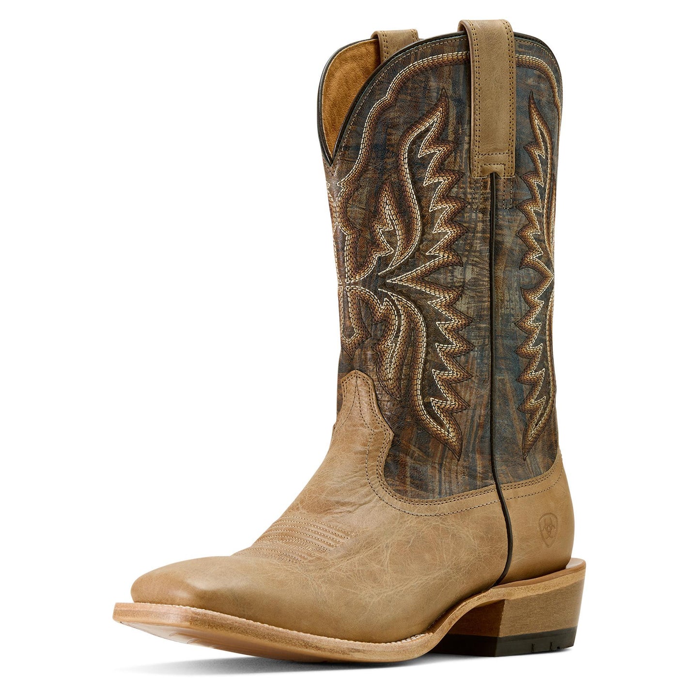 Ariat 10074235 Men's Preston Wide Square Toe Cowboy Boot
