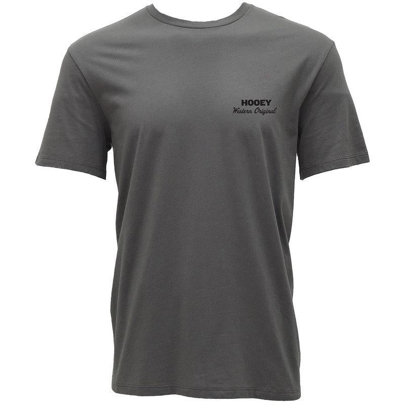 Hooey HT2613DKGY "Hooey Heritage" Dark Grey Hooey T-shirt
